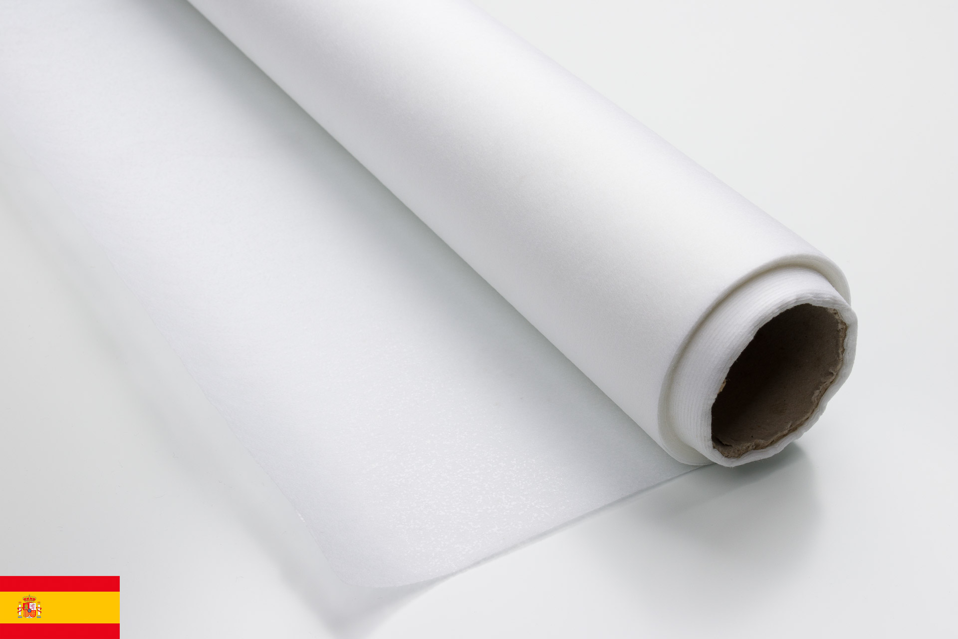 ENTOILAGE NON TISSÉ THERMOCOLLANT DOUBLE FACE – ÉPAIS – BLANC – 100 GR